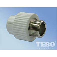 TEBO (Турция) Муфта ппр с наружной резьбой д.32х3/4"