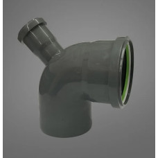 ASG-Plast (Україна) Коліно (відвід) 110/50 з відводом 45° Вгору