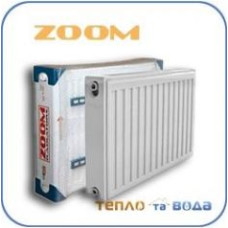 ZOOM (Туреччина) Радіатор сталевий ZOOM тип К11 500х1600 (Zoom Radiators, потужність 1427 Вт, бокове підключення труб)