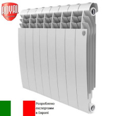 Royal Thermo (Италия) BiLiner 500 4 секции белые биметаллические радиаторы