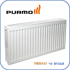 PURMO (Фінляндія - Польща) Сталевий радіатор Purmo Compact тип 22, 500х500 мм, бокове підключення