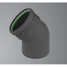ASG-Plast (Україна) Коліно (відвід) для внутрішньої каналізації Ду 110 (від 15-90 градусів)