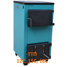 ProTech (Харьков) Котел твердотопливный ProTech ТТП-12 (мощность 12 кВт, чугунные колосники, пр-во Харьков - ПроТеч) СНЯТ С ПРОИЗВОДСТВА.