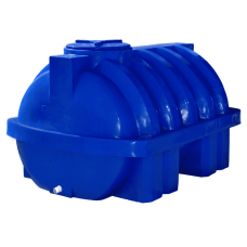 Roto Euro Plast (Украина) RG 1500P с ребром пластиковая горизонтальная двухслойная емкость