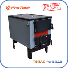 ProTech (Харків) <p>Котел дров'яний з чавунною плитою ProTech ТТП 18с Д Luxe Тайга</p>
